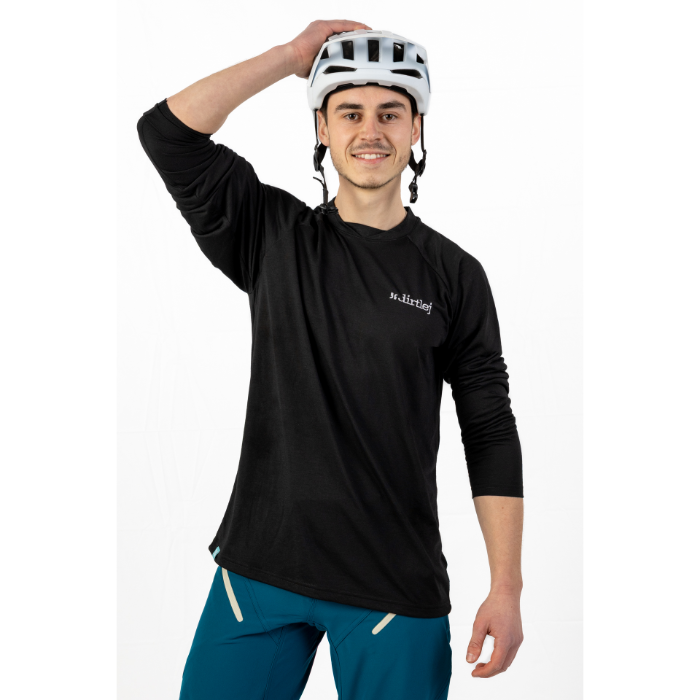 Dirtlej Mountee Men Long, Longsleeve Jersey, black